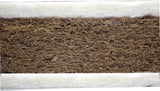90 x 40 cm Natural-Start Crib Mattress - Coir & Lambs Wool - Outlux Cover