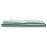 117 x 54 x 10 cm Airflow  Cot Mattress - Uniqie Pocket Foam Springs - Safer Foam TCPP-FREE -  Two Coolmax© and Maxispace Easychange Zip-on Toppers