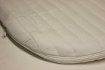 76 x 36  Moses Basket Mattress Foam base,  Microfibre Cover. Waterproof liner