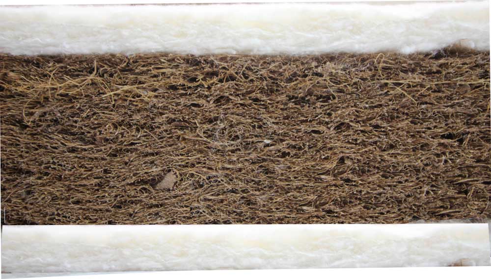 117 x 54 NaturalStart Cot Mattress, Coir, Lambswool. Outlux Cot