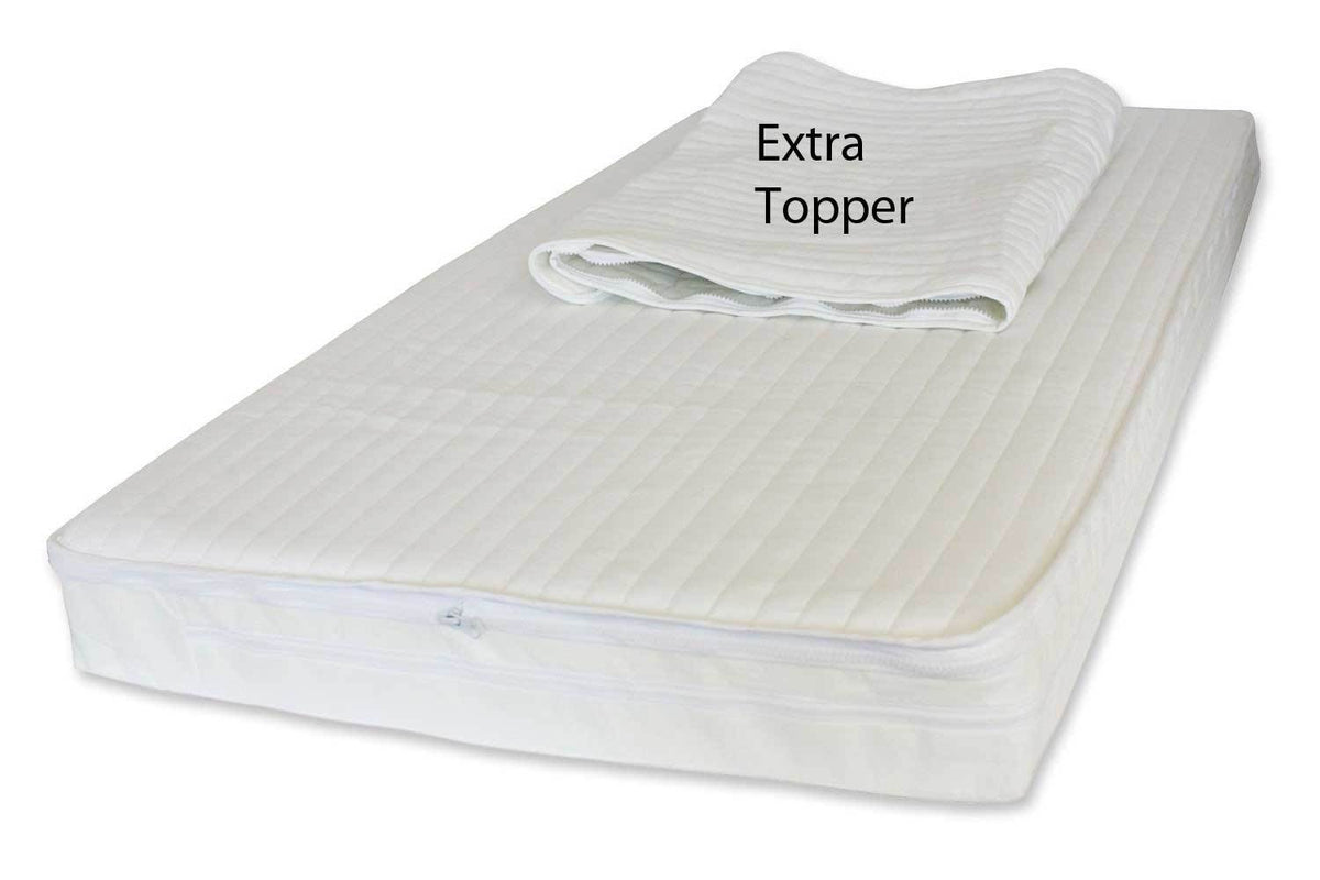 132 x 77 NightyNite® Dependable Natural Cot Mattress, Microfibre Cot