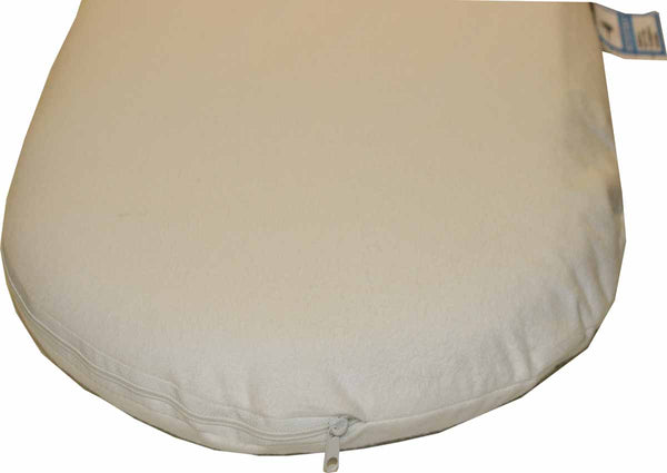 NIghtyNite® Natural Moses Basket Mattress With Natural Waterproof Outlux Cover - 7 Sizes-nightynite.myshopify.com