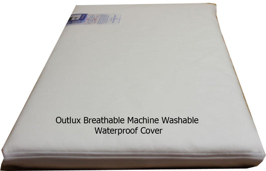 90 x 40 cm Natural-Start Crib Mattress - Coir & Lambs Wool - Outlux Cover