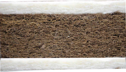 90 x 40 cm Natural-Start Crib Mattress - Coir & Lambs Wool - Outlux Cover