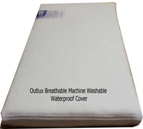 84 x 36 cm Natural-Start Crib Mattress - Coir & Wool - Outlux Cover