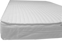 Easychange® Excellence  Cot Mattress Pocket Springs in 50 CMHR  Foam  With Two Microfibre Toppers - Cot Mattress Company