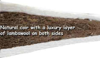 NightyNite Easychange ® Natural Coir And Lambswool  Crib Mattress - 4 sizes-nightynite.myshopify.com