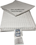 89 x 38 Ambassador Foam Crib Mattress, Waterproof liner -Two Washable Microfibre Covers - Cot Mattress Company