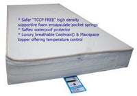 Ultima  Easychange® Cot Mattress Pocket Springs, TCPP FREE with COOLMAX© @Maxispave Toppers-nightynite.myshopify.com