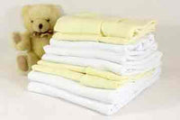 100% ORGANIC Cotton Fitted Sheets – Cot Bed White - Cot Mattress Company