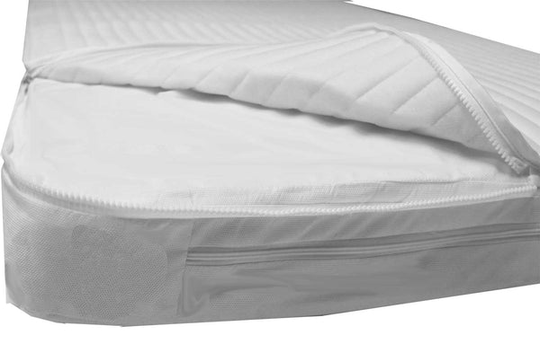 Easychange® Cot Mattress, Pocket Springs,  Two Microfibre Toppers - 8 Sizes,-nightynite.myshopify.com