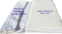 NightyNite Easychange® NEXT TO ME Safer Crib Mattress TCPP FREE, 83 x 50-nightynite.myshopify.com