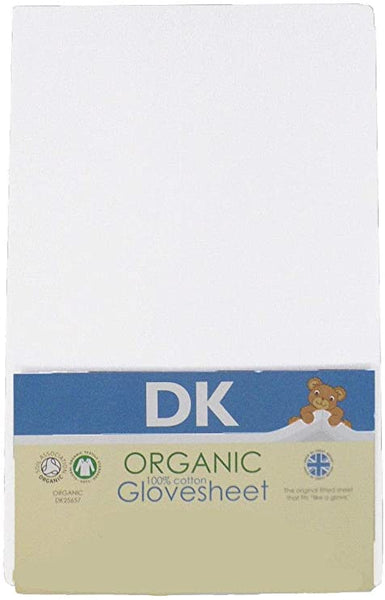 100% Organic  Cotton Moses Basket Fitted Sheets (standard size)
